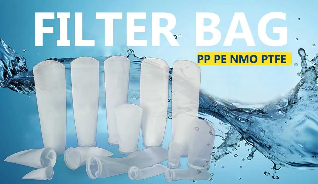 Malla de filtro de bolsa de poliéster PTFE PP nylon biodegradable para cubo, filtración de agua y líquido