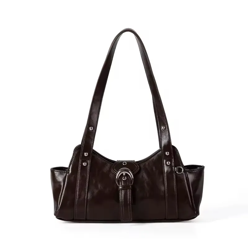Bolso de mano personalizado para mujeres, bolso de hombro de gran capacidad de moda al por mayor