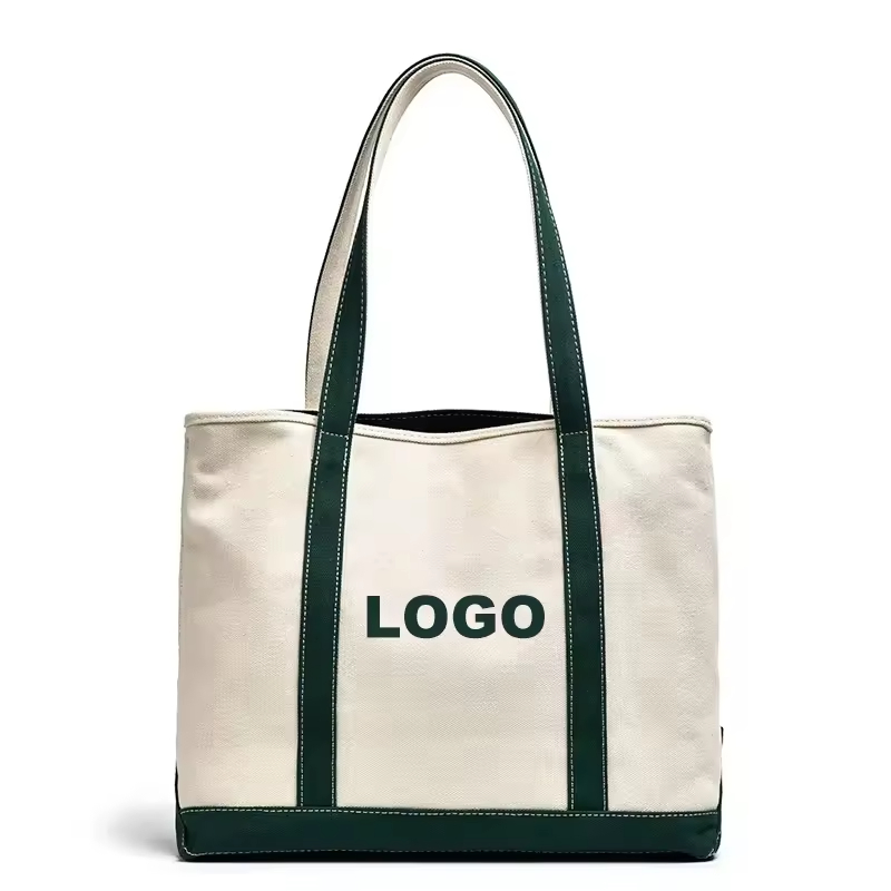 Personaliza tu propia bolsa de compras de lona de algodón, bolsas en blanco de tela impresas, bolso de mano con logo