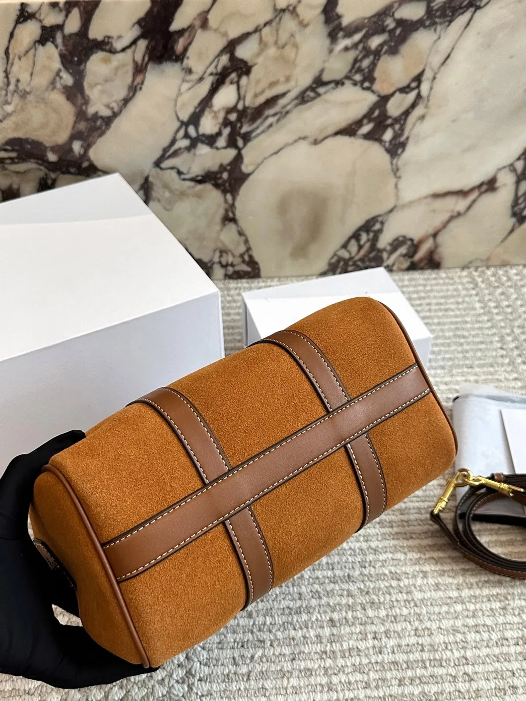 Diseñadora de Moda Bolsos de Cadena para Mujeres Lujo de Cuero Vegano Bandolera de Hombro