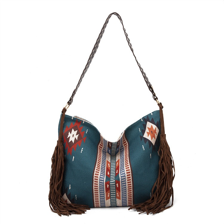 Nuevo estilo de moda retro elegante bolso de hombro personalizado nuevo diseño especial de estilo chino vintage bolso de mano para mujer