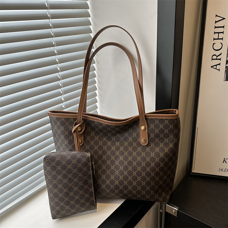Bolso de gran capacidad para mujer, bolso tote personalizado 2025 nuevo estilo, hermoso bolso de tendencia única para hombro, bolso de mano texturizado para mujeres