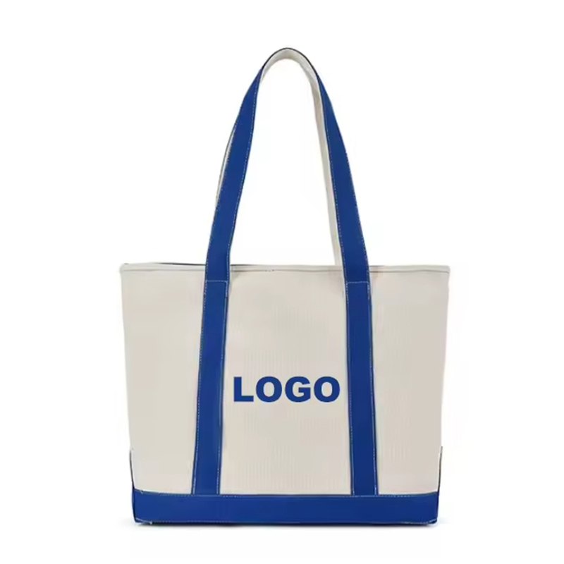 Personaliza tu propia bolsa de compras de lona de algodón, bolsas en blanco de tela impresas, bolso de mano con logo