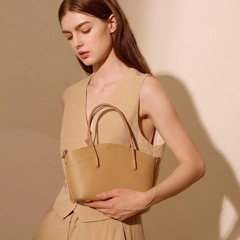 Bolso de mano saturado estilo diseñador de Zara, bolso de cuero PU, réplica de mujer de venta caliente