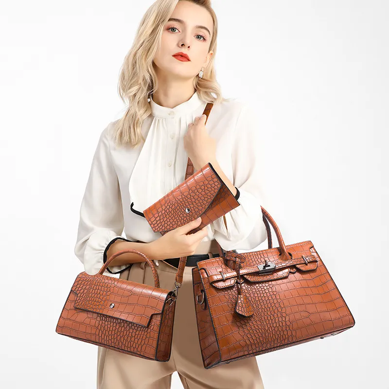 Mujer capacidad de bolso de hombro, bolsas de cuero PU