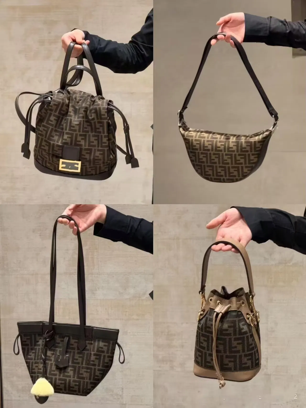 Bolsa portátil de almohada de lujo de diseñador para mujer, casual, con cremallera, geométrica, versátil, de temperamento, bolsos personalizados