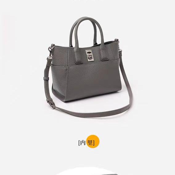 Bolso de mano de moda de cuero PU, bolso satchel para mujeres, bolsos de hombro