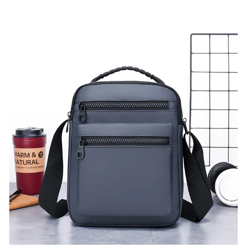 Bolsa cruzada para hombre con strap ajustable e impermeable para viajes casuales y negocios