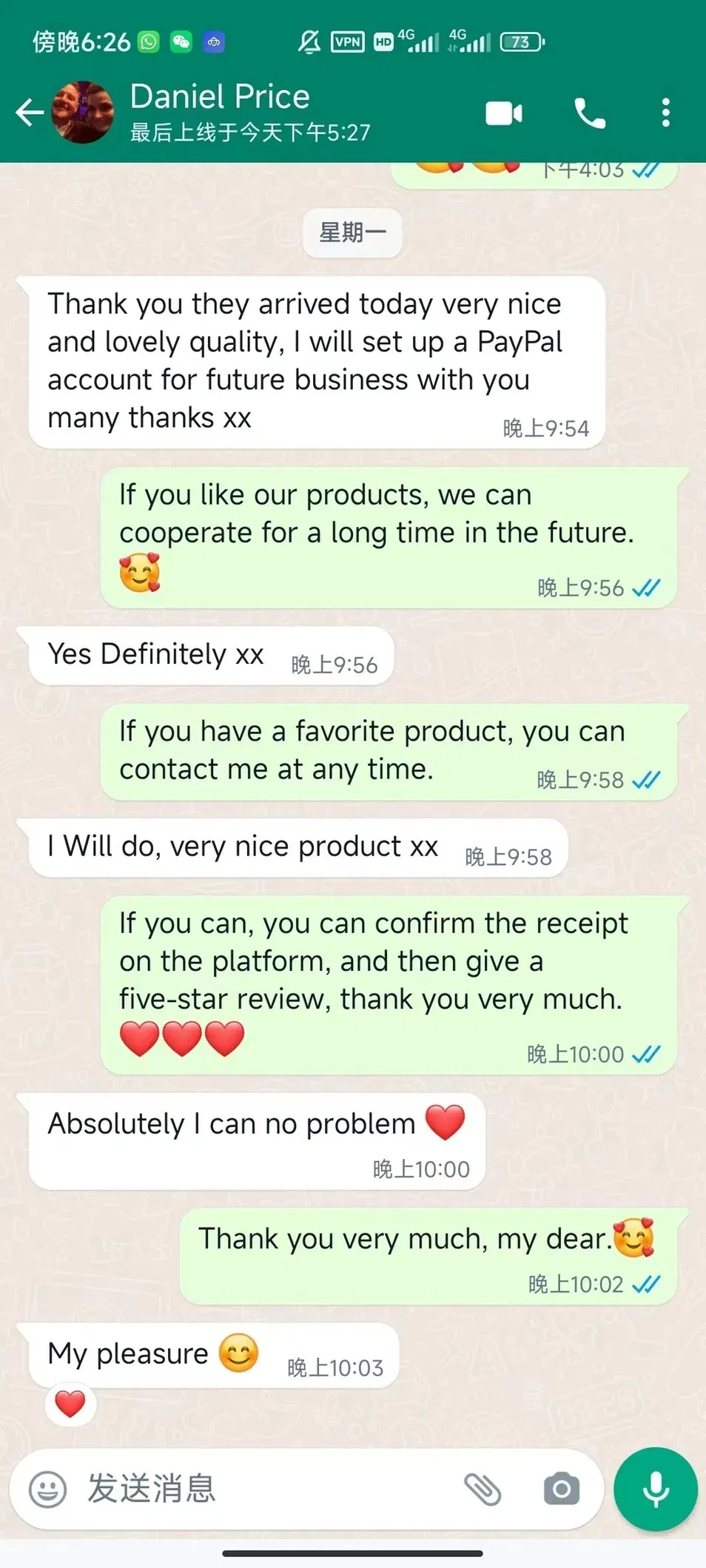 Valoración de compradores