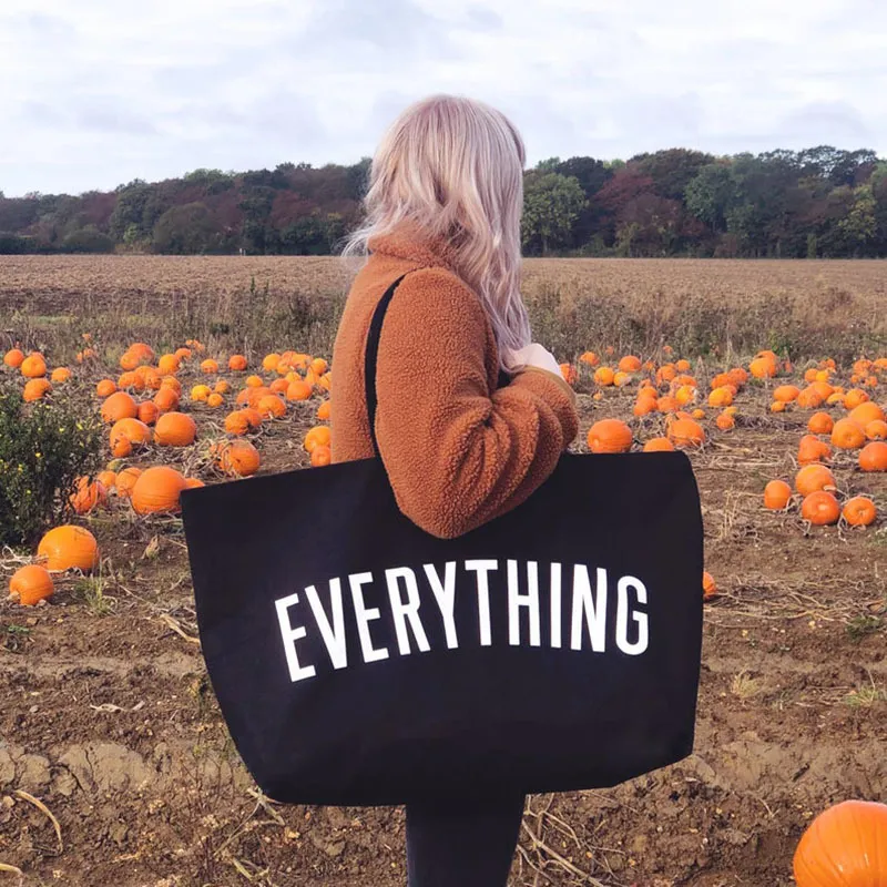 Bolsas de mano personalizadas de tela reciclable de gran capacidad y económicas para mujeres, tote bag