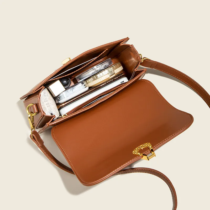 Diseño de Cuero PU de Moda Bolsa de Hombro Tote para Damas