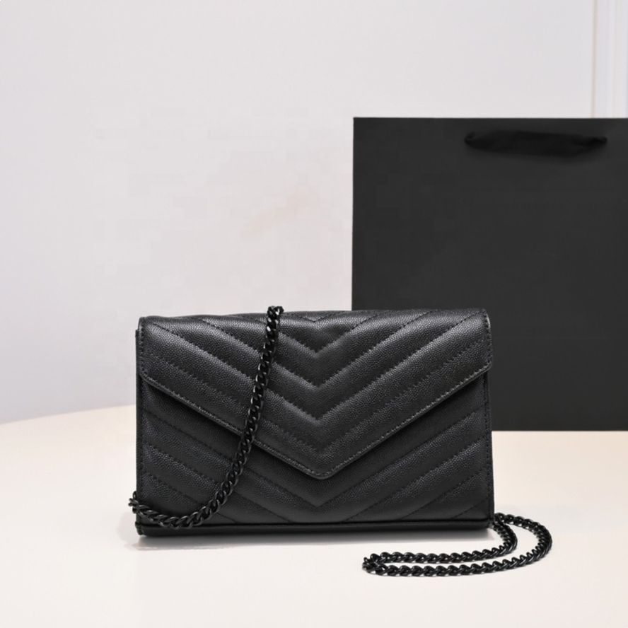 Bolso cruzado de lujo para mujer de alta calidad, con una sola correa, resistente al agua, decorado con letras, elegante y a la moda