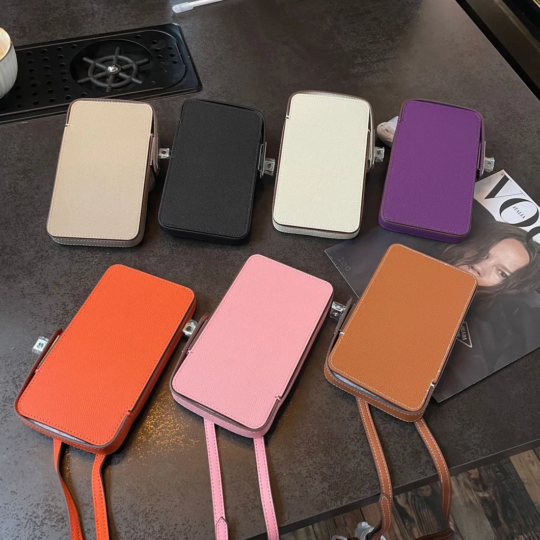 Monederos personalizados de cuero de lujo