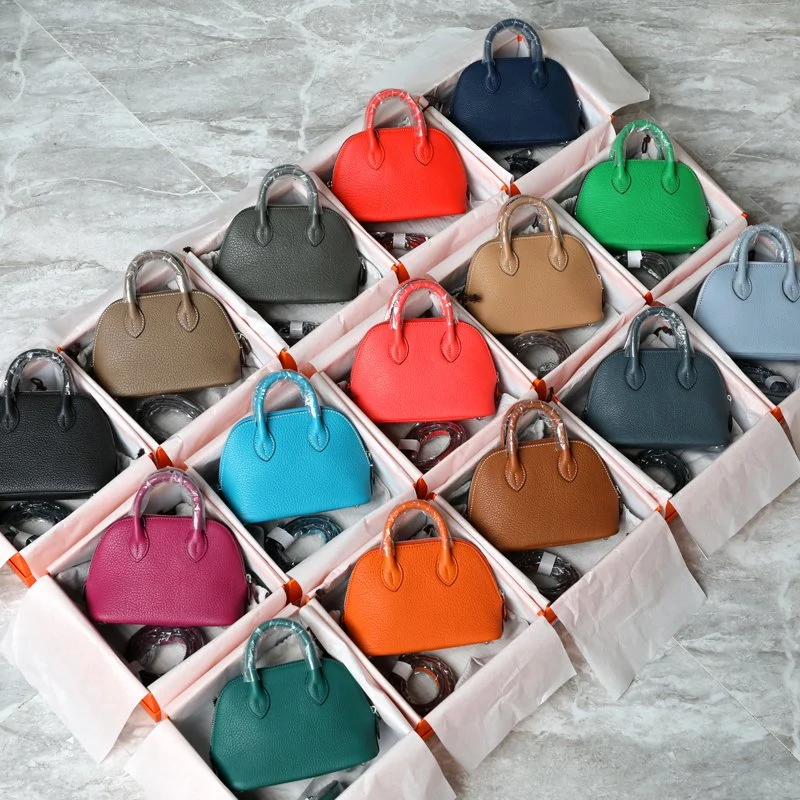 Bolso de mano de lujo de cuero genuino, réplica de diseñador, bolso de mensajero mini personalizado, marca de moda para mujeres, bolso de ocio de alta clase para damas, bolsa de grado AAA