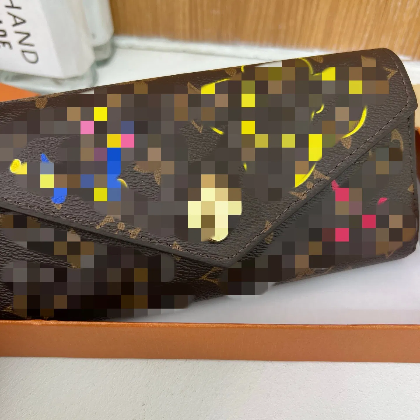 Cartera de lujo de diseñador unisex moda mayorista promoción réplica de cartera y bolso