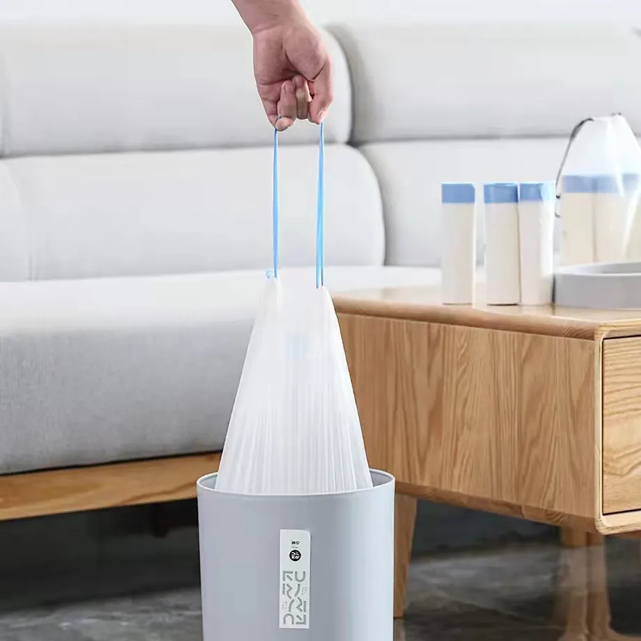 Bolsa de basura biodegradable de plástico PE PLA