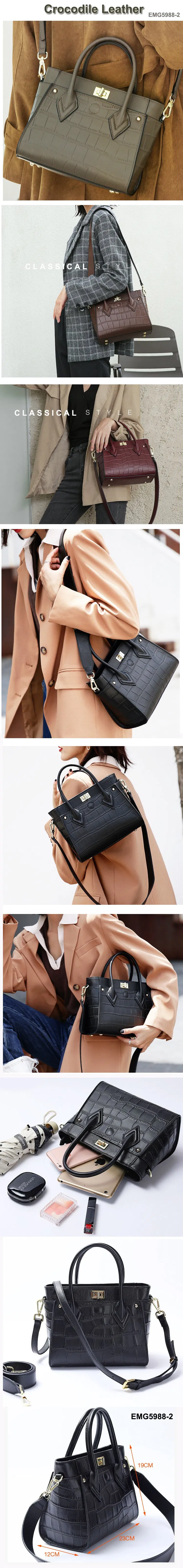 Colección de moda de bolsos para damas
