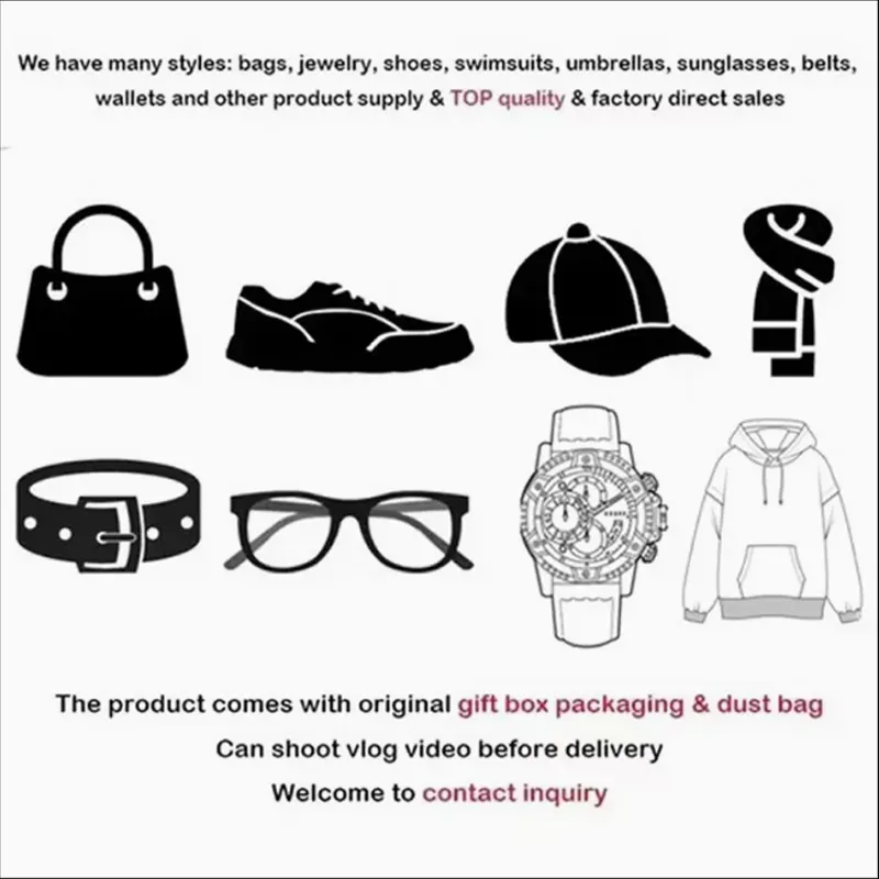 Bolsa de mano cruzada de cuero réplica directa de fábrica de Guangzhou 1: 1 Super clon de bolsa de moda original para mujeres