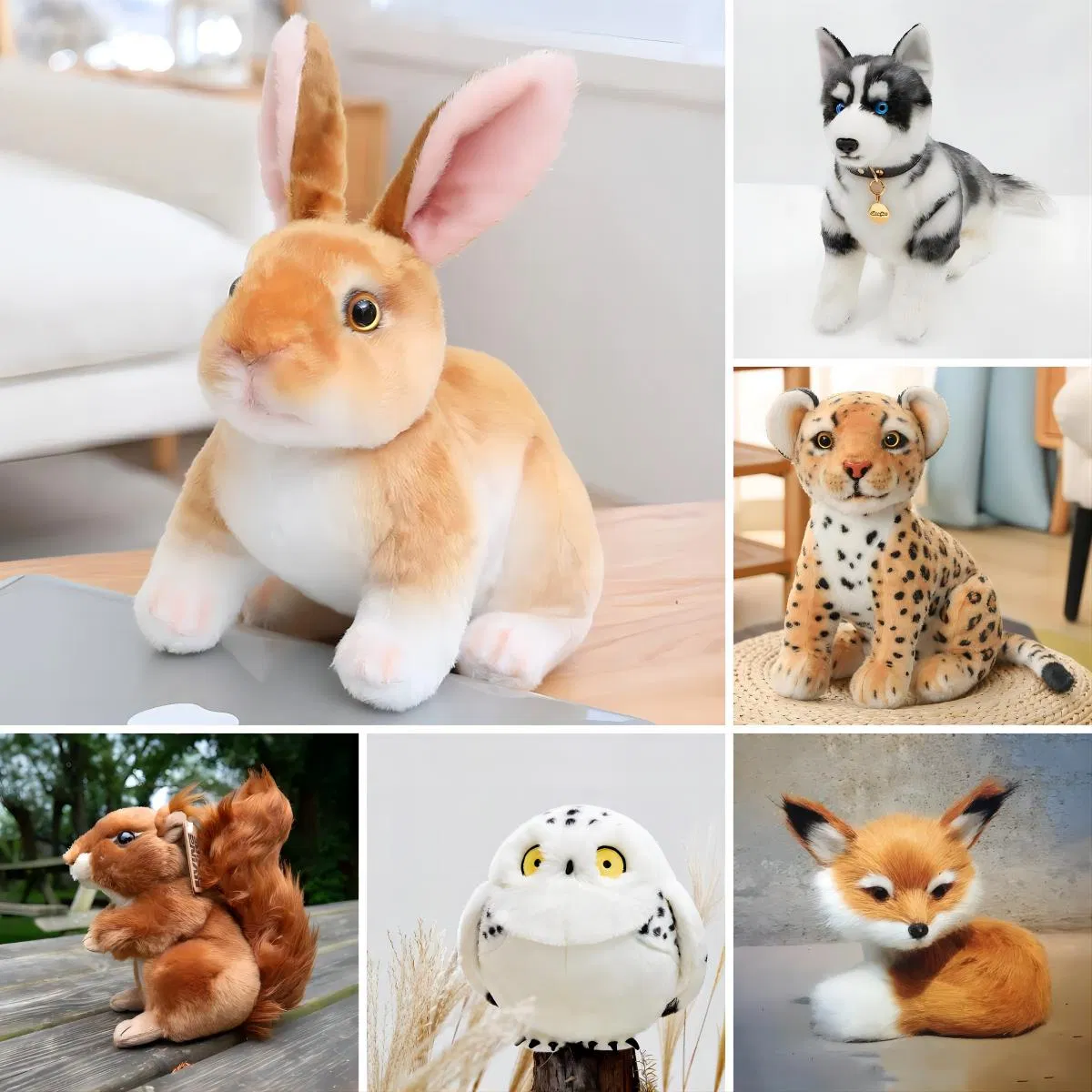 Precio mayorista de bolsas personalizadas para chicas y mujeres, diseño a medida, animales de peluche súper suaves en forma de panda, bolsos de mano esponjosos y lindos para otoño e invierno, fábrica