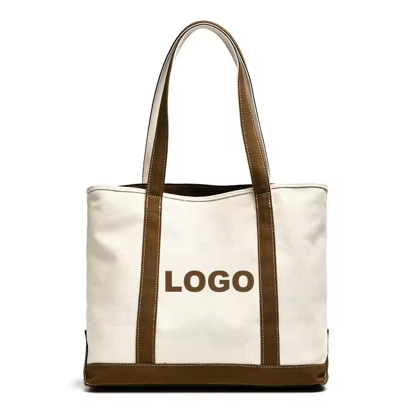 Personaliza tu propia bolsa de compras de lona de algodón, bolsas en blanco de tela impresas, bolso de mano con logo