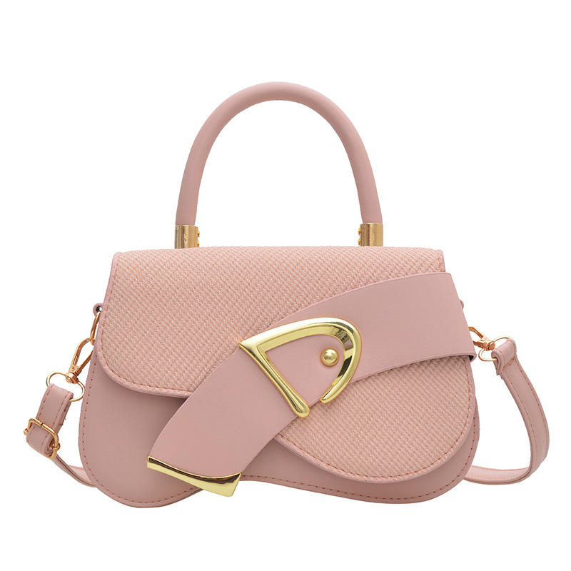 Wx7086 Diseño Único, Textura Casual y Simple, Bolso de PU Pequeño y Personalizado para Mujeres, Adecuado para Verano, Bolso de Hombro Único y Cruzado