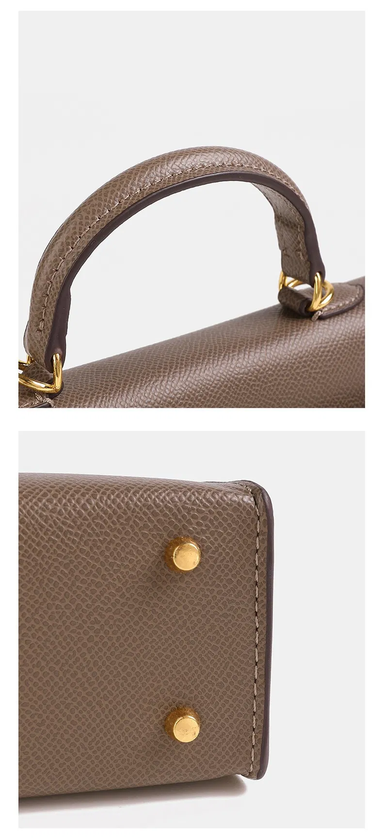 Bolso Mini Kelly de Cuero Epsom Moda Dama