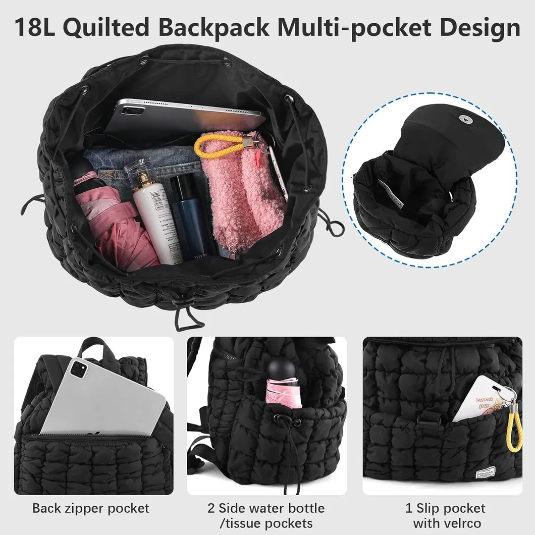 Mochila multifuncional de moda para mujeres, ejercicio, oficina, escuela, viaje, versátil