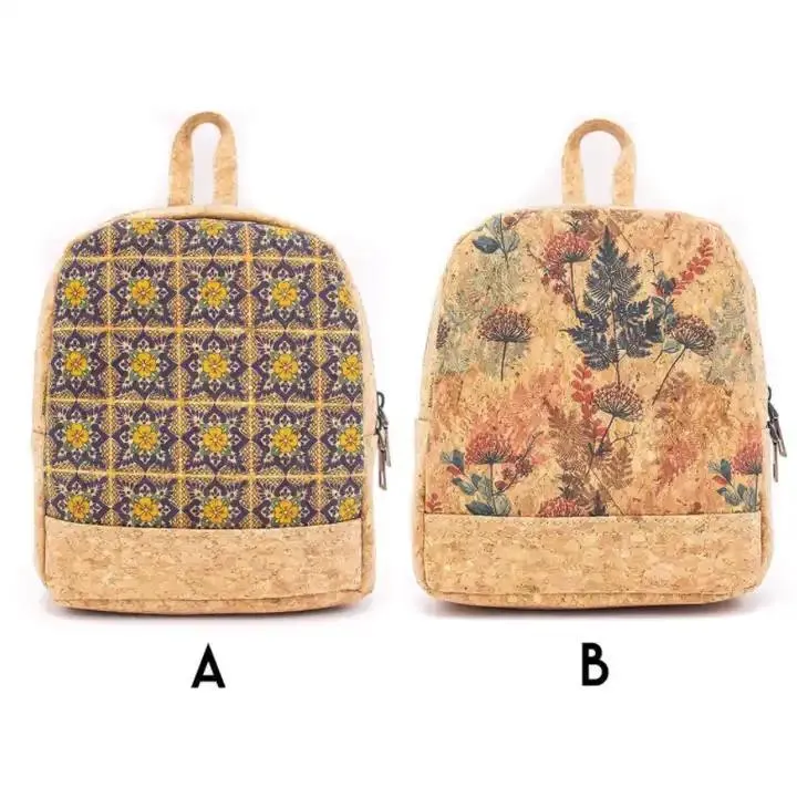 Bolso de Elegancia Terrenal - Cartera de Corcho Ecológica Personalizada para Mujeres