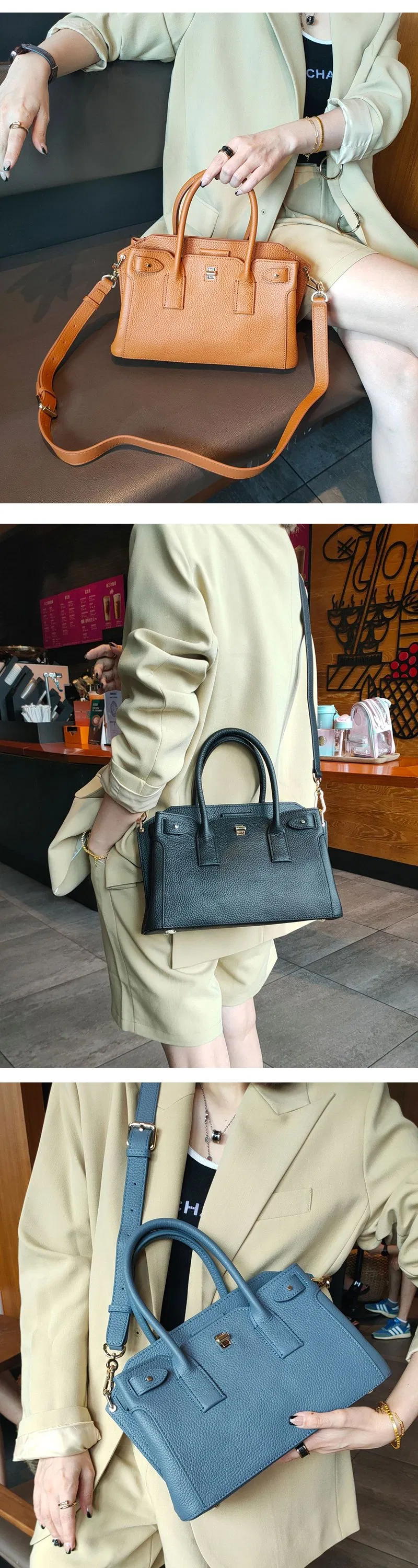 Colección de moda de bolsos femeninos de lujo