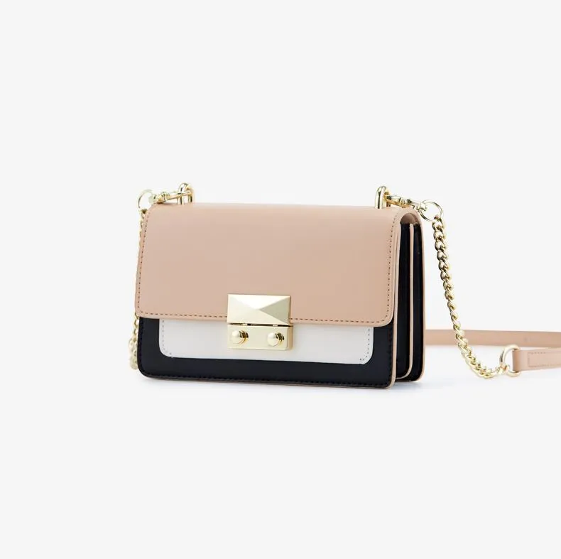 Detalle bolso de hombro cuero PU 6