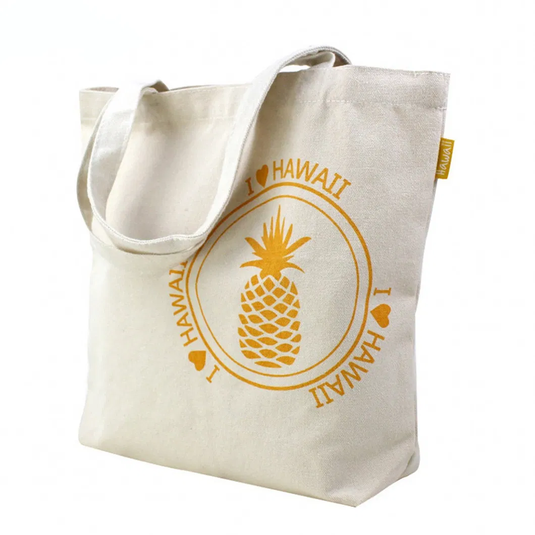 Bolsa de lona personalizada impresa a todo color con tu propio logo