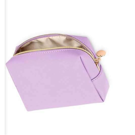 Organizador de cosméticos ecológico, impermeable y de gran capacidad, bolsa de aseo de cuero, bolsa de maquillaje de cuero vegano