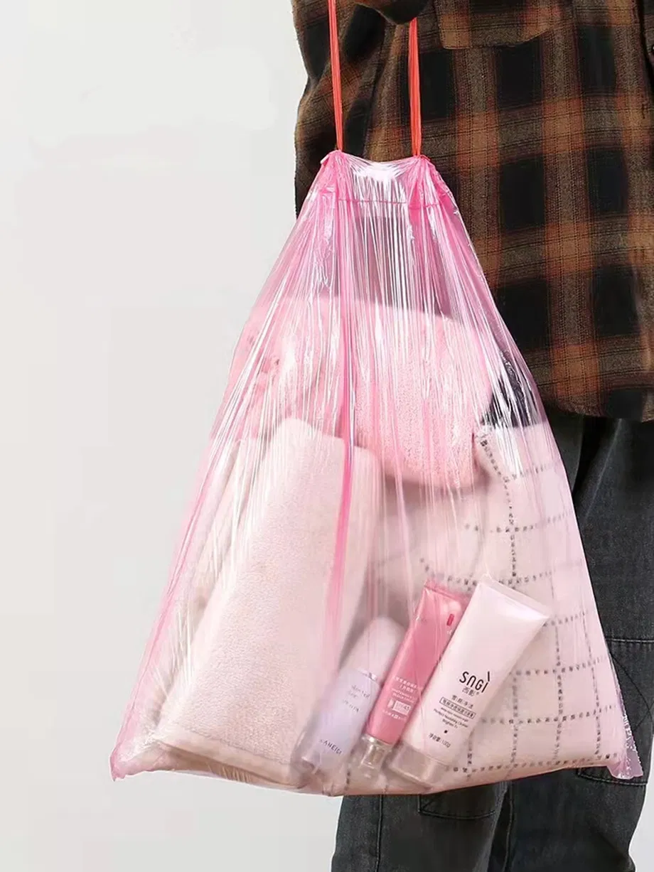 Bolsa de basura biodegradable de plástico PE PLA