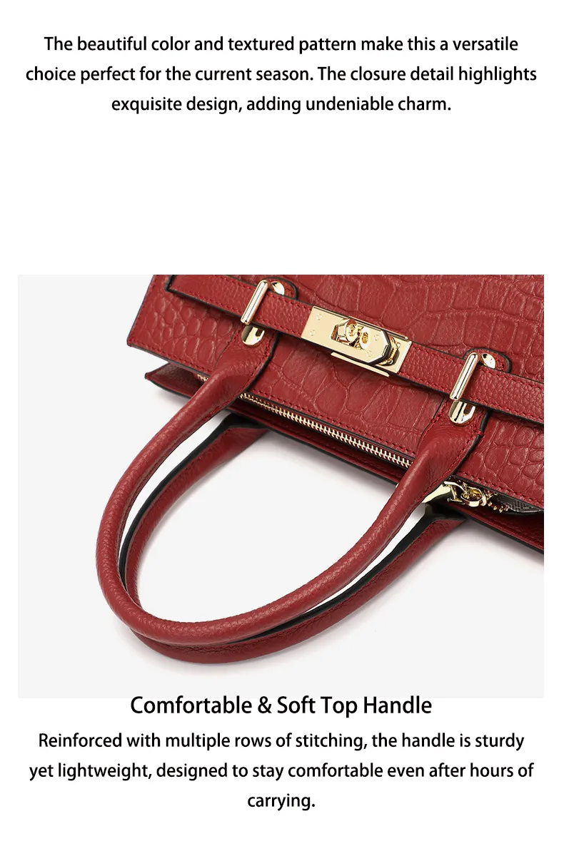 Bolso de lujo de cuero para mujeres