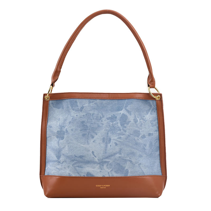 Conjunto de playa grande de lujo diseño personalizado para damas, bolsos hobo de hombro para mujeres
