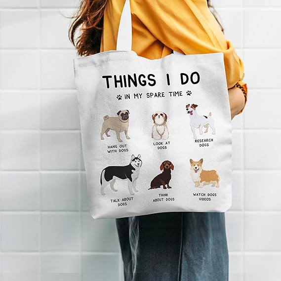 Bolsa de Lona Reutilizable Wirester para Mujeres y Niñas, Bolsa de Playa, Bolsa de Compras, Bolsa de Hombro, Bolsa de Viaje