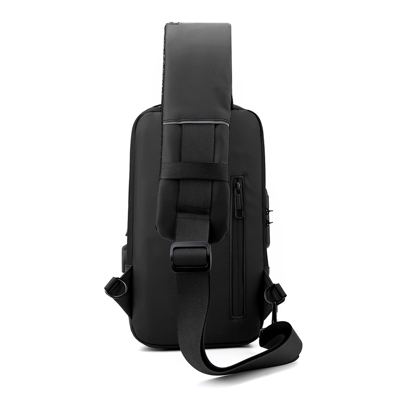 Bolsa cruzada impermeable antirrobo personalizada para viajes de senderismo