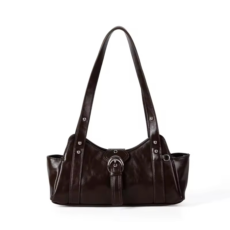 Bolso de mano personalizado para mujeres, bolso de hombro de gran capacidad de moda al por mayor