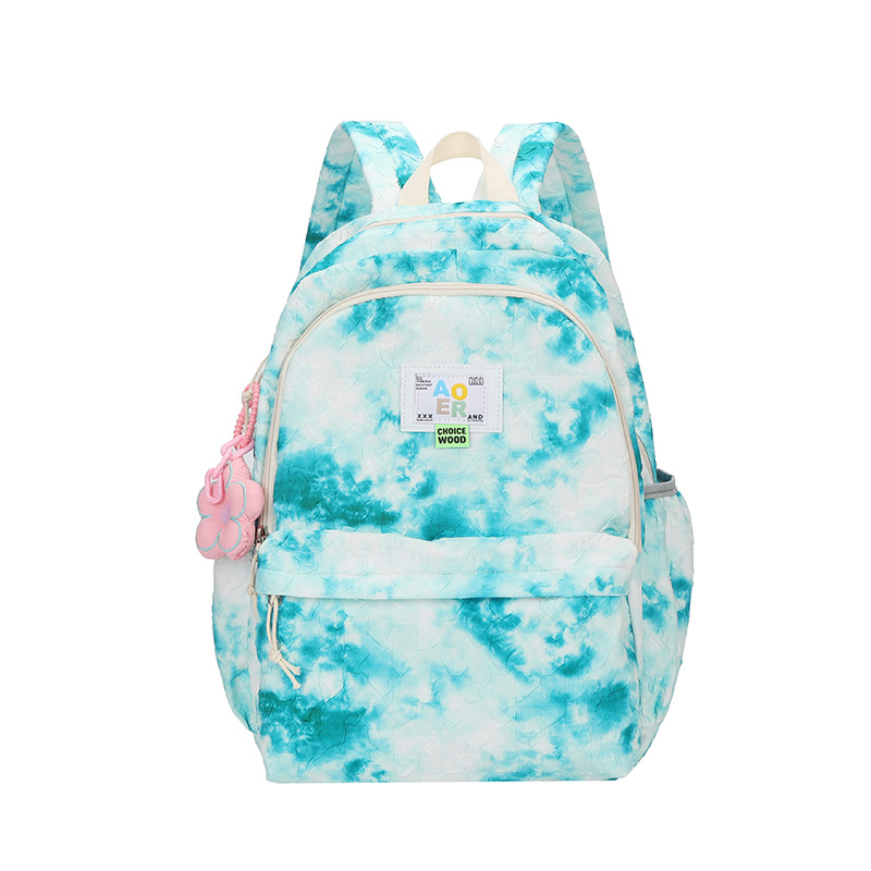 (WD6194) Mochila Nueva para Mujeres Mochila de Tela de Nylon Bolsa de Mujeres Patrón de Cielo Estrellado Mochila Versión Coreana de Mochila de Moda