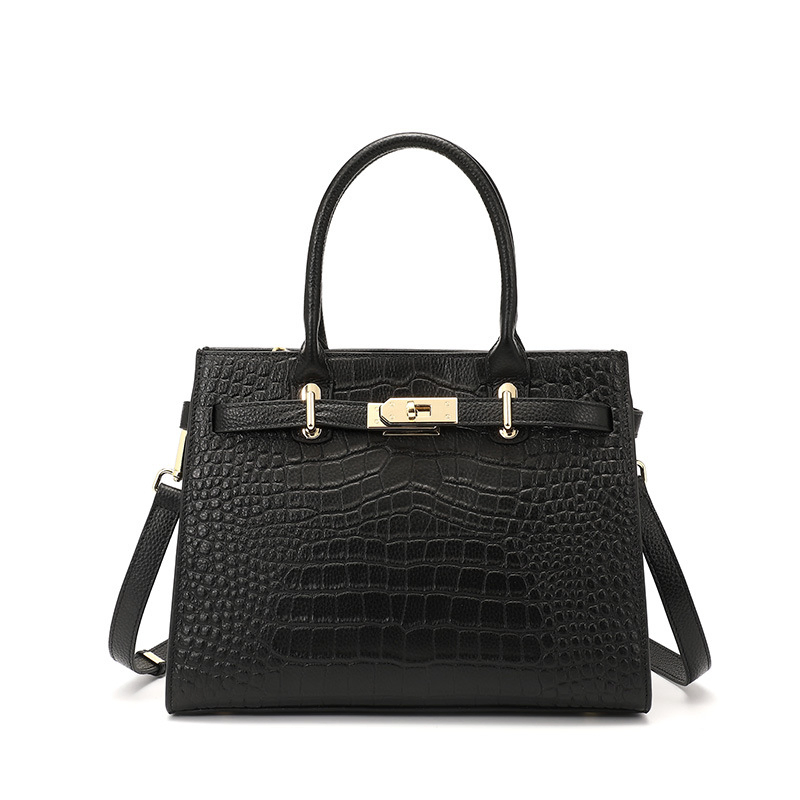 Bolso de lujo de cuero para mujeres, bolso de diseñador réplica de moda para damas