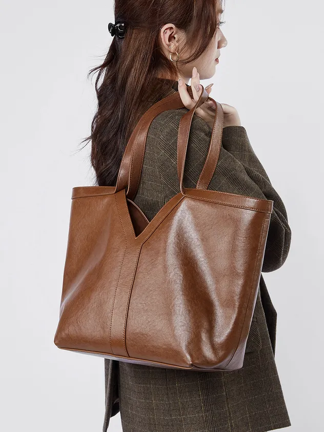Bolsa Tote de Ante