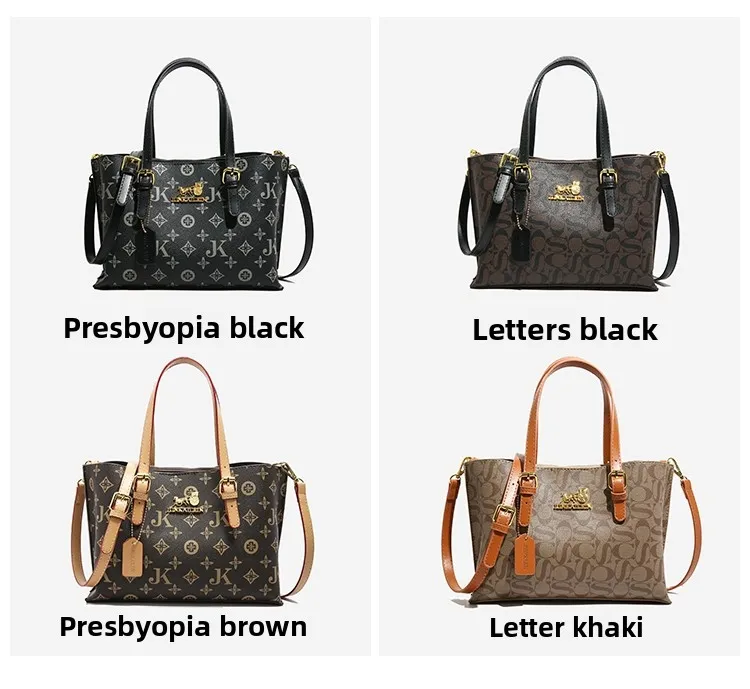 Bolso Tote de Patrón de Lujo para Mujeres para Trabajo y Viaje Diario