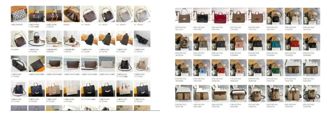 Bolso de mano de diseño de moda para mujer
