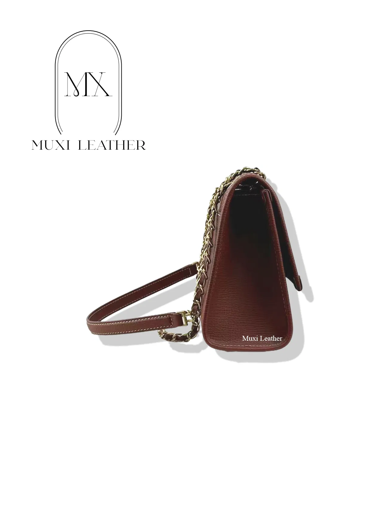 Bolso de mensajero de cadena de cuero PU personalizado con logo de fábrica de Guangzhou, bolso cuadrado clásico de moda para mujeres, regalo femenino, bolso de dama