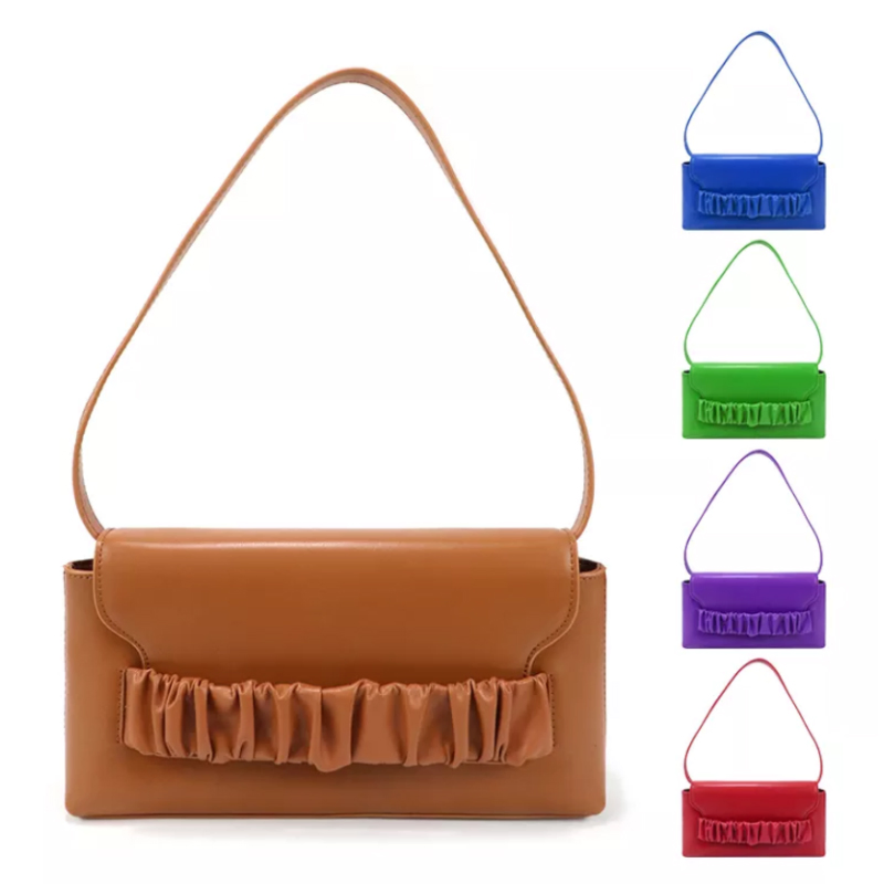 Bolso de Dumpling Personalizado Mini de Cuero PU Diseñador Bolsos para Mujeres Bolsos de Mano Damas