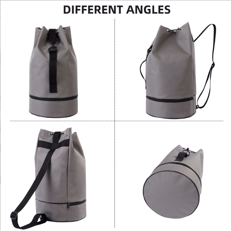 Bolsa de cuerda exterior personalizada para gimnasio, mochila deportiva con compartimento para uso diario o viaje