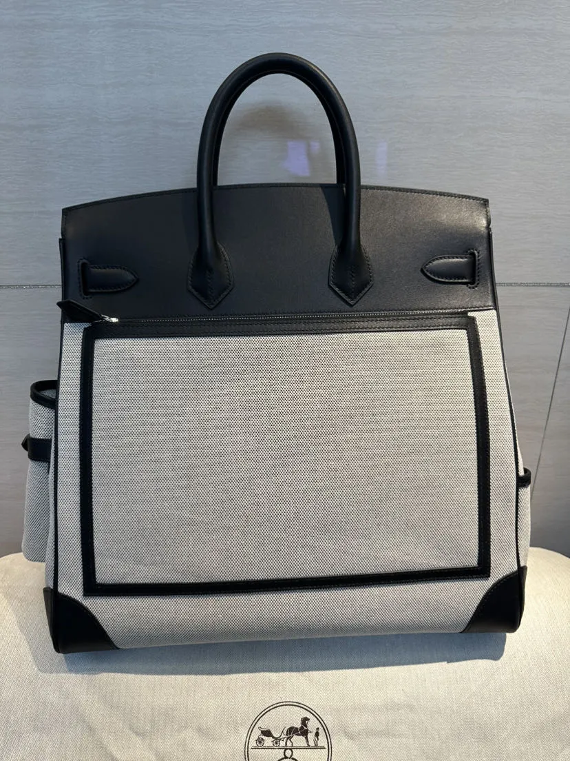 Bolsos de viaje de cuero y lona de lujo para mujeres y hombres Hac 40cm