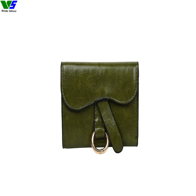 Tarjetero Plateado Amplio Promocional Cartera de Damas de Moda Diseñador