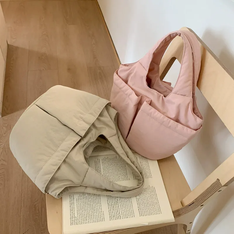 Bolso hobo de estilo moderno y suelto, bolso tote casual con diseño personalizado