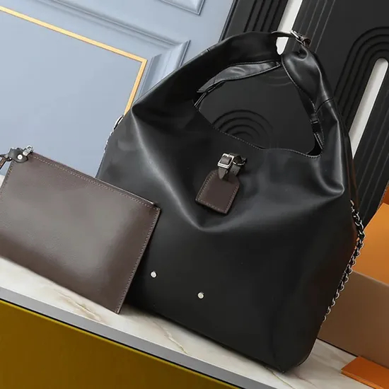 Bolso Tote de lujo, bolso de diseñador para mujeres, bolso de hombro, bolso de piel de vaca